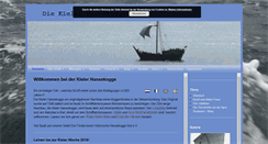Desktop Screenshot of hansekogge.de
